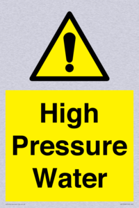 High Pressure Water